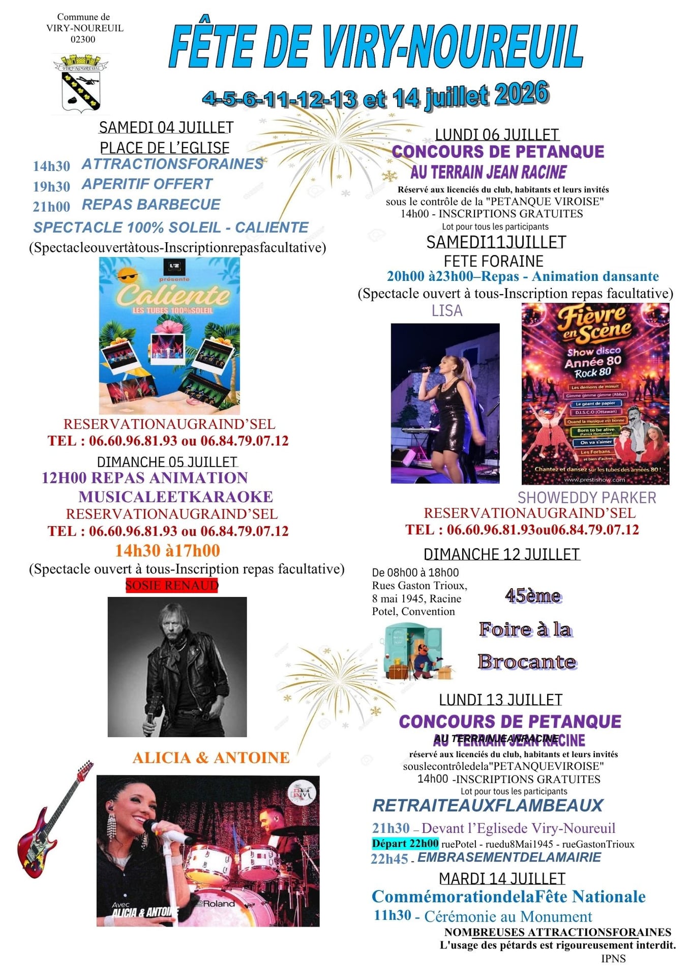 Fête De Viry-Noureuil