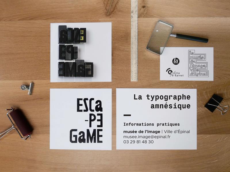 Escape Game de la typographe amnésique