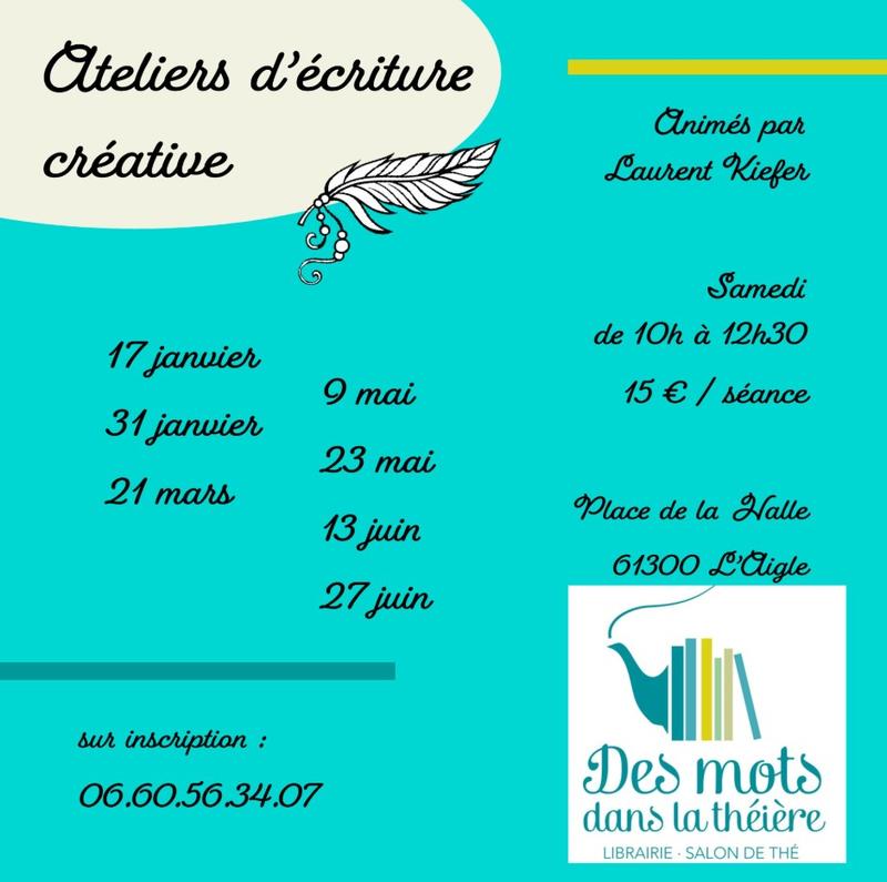 Atelier d'écriture créative