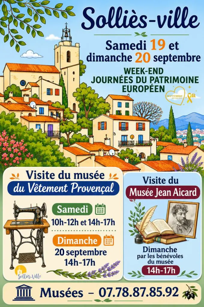 Journées Européennes du Patrimoine - Solliès-Ville
