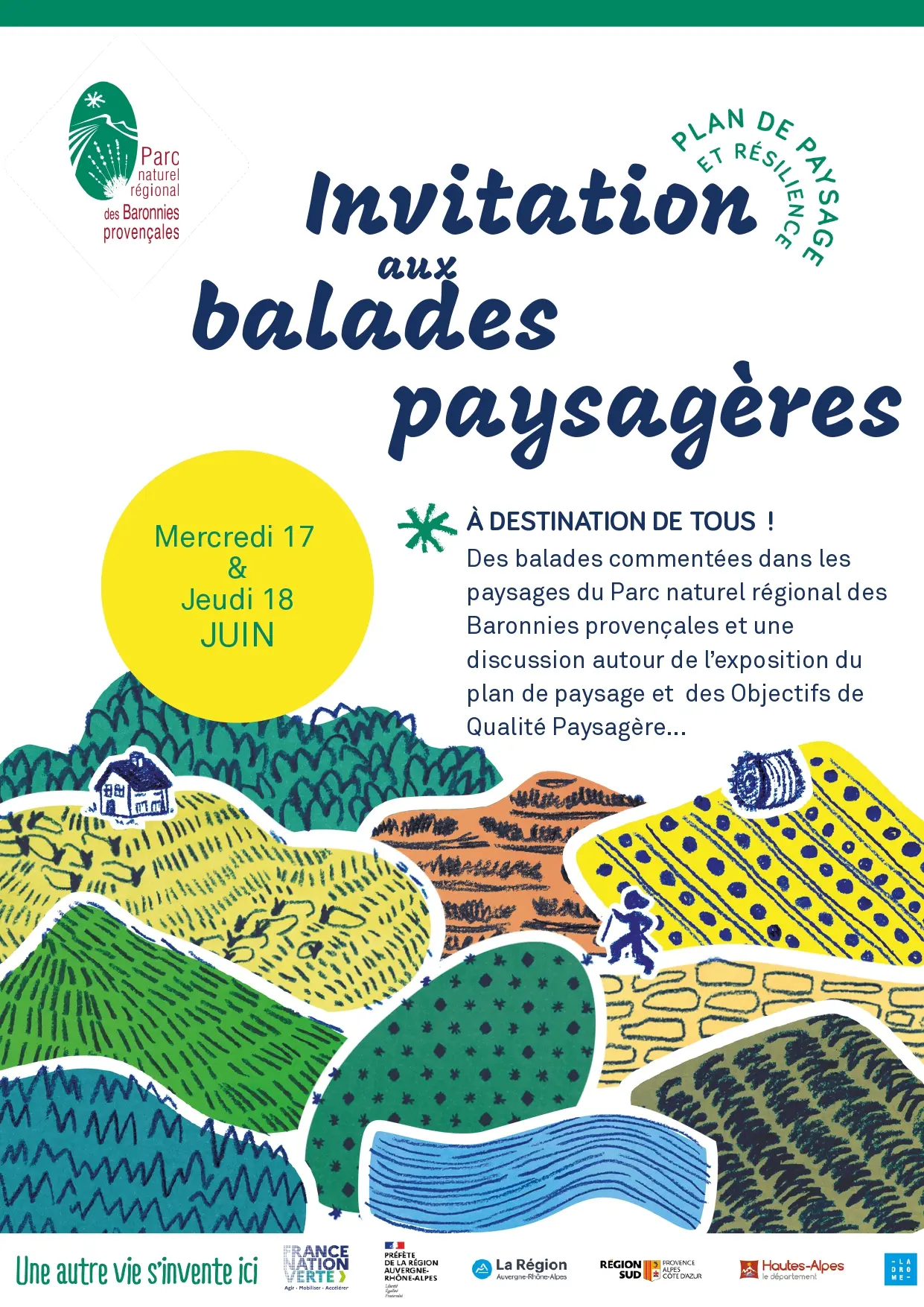 Balade paysagère à Garde Colombe