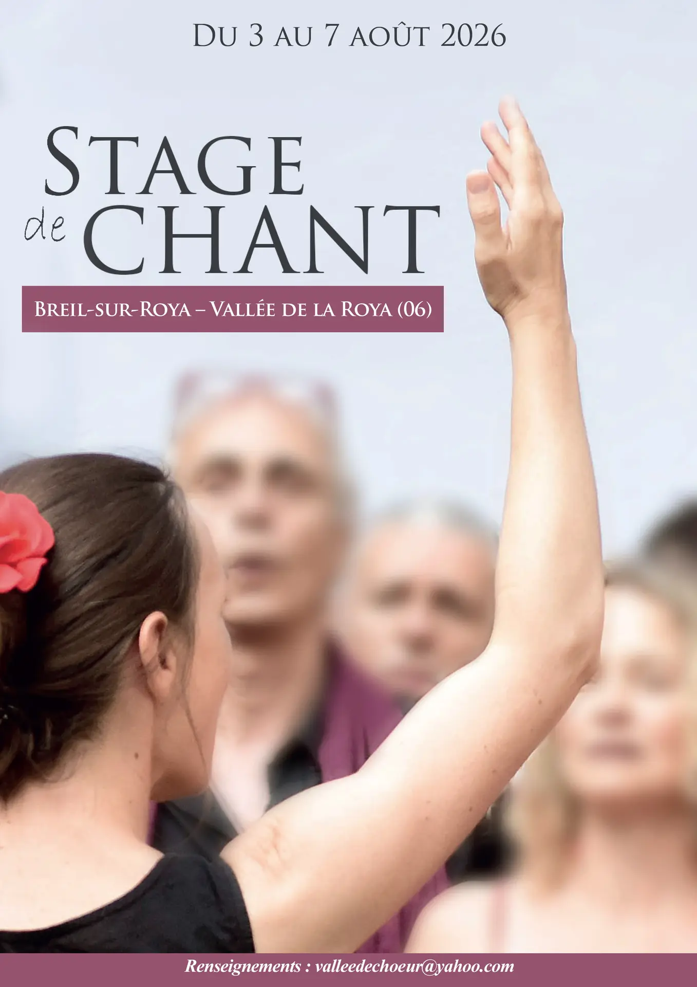 Stage de chant