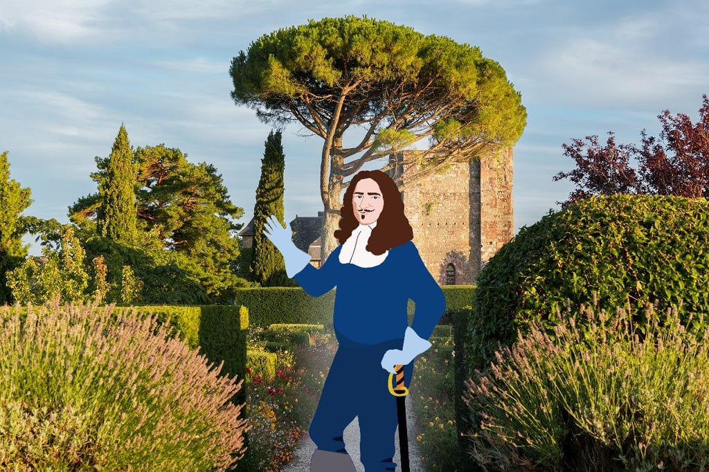 Château de Turenne : La journée du Maréchal et son pique-nique en noir et blanc