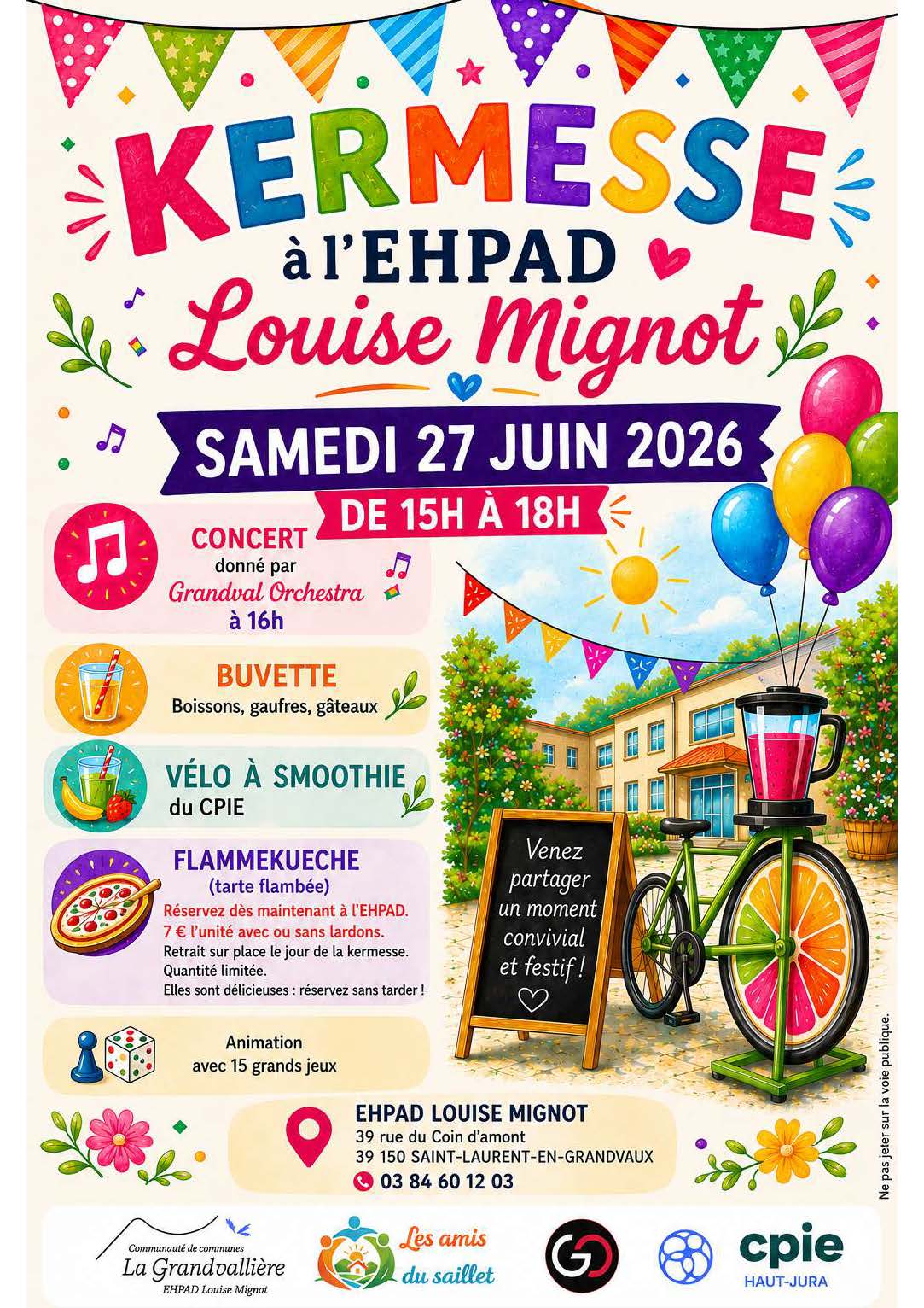 Kermesse à l' EHPAD