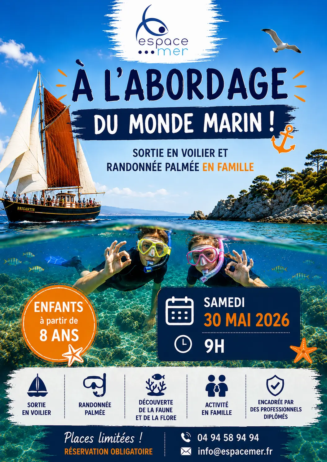 À l'abordage du monde marin !