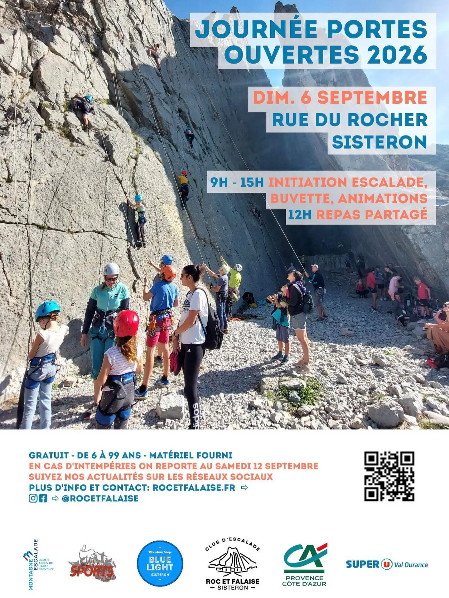Journée portes ouvertes Roc et Falaise