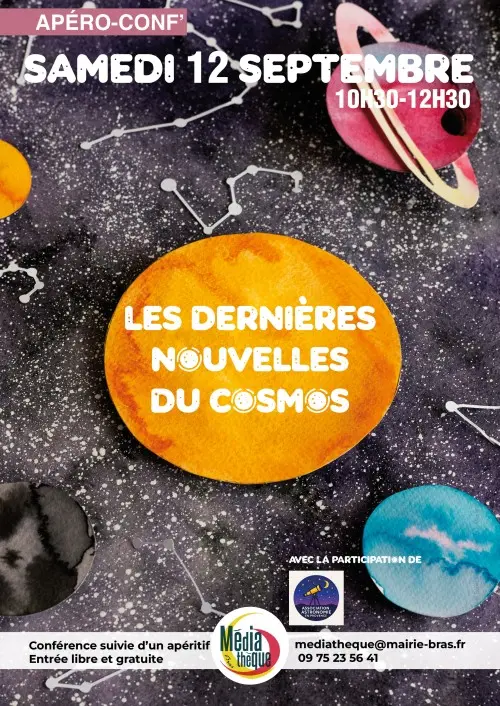 Conférence : les dernières nouvelles du cosmos