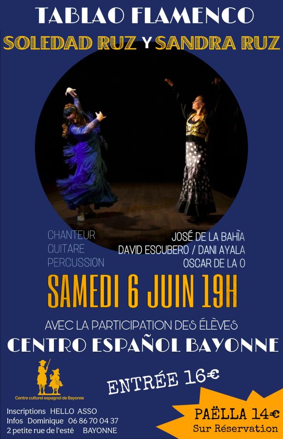 Tablao Flamenco: grande soirée festive