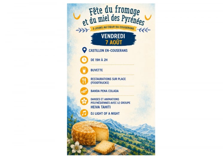 La Fête du Fromage et du Miel des Pyrénées