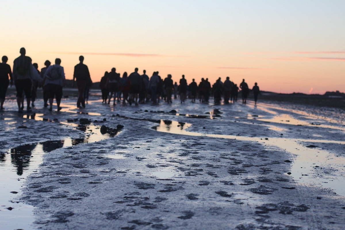 Fête des Ebihens : La traversée aux flambeaux