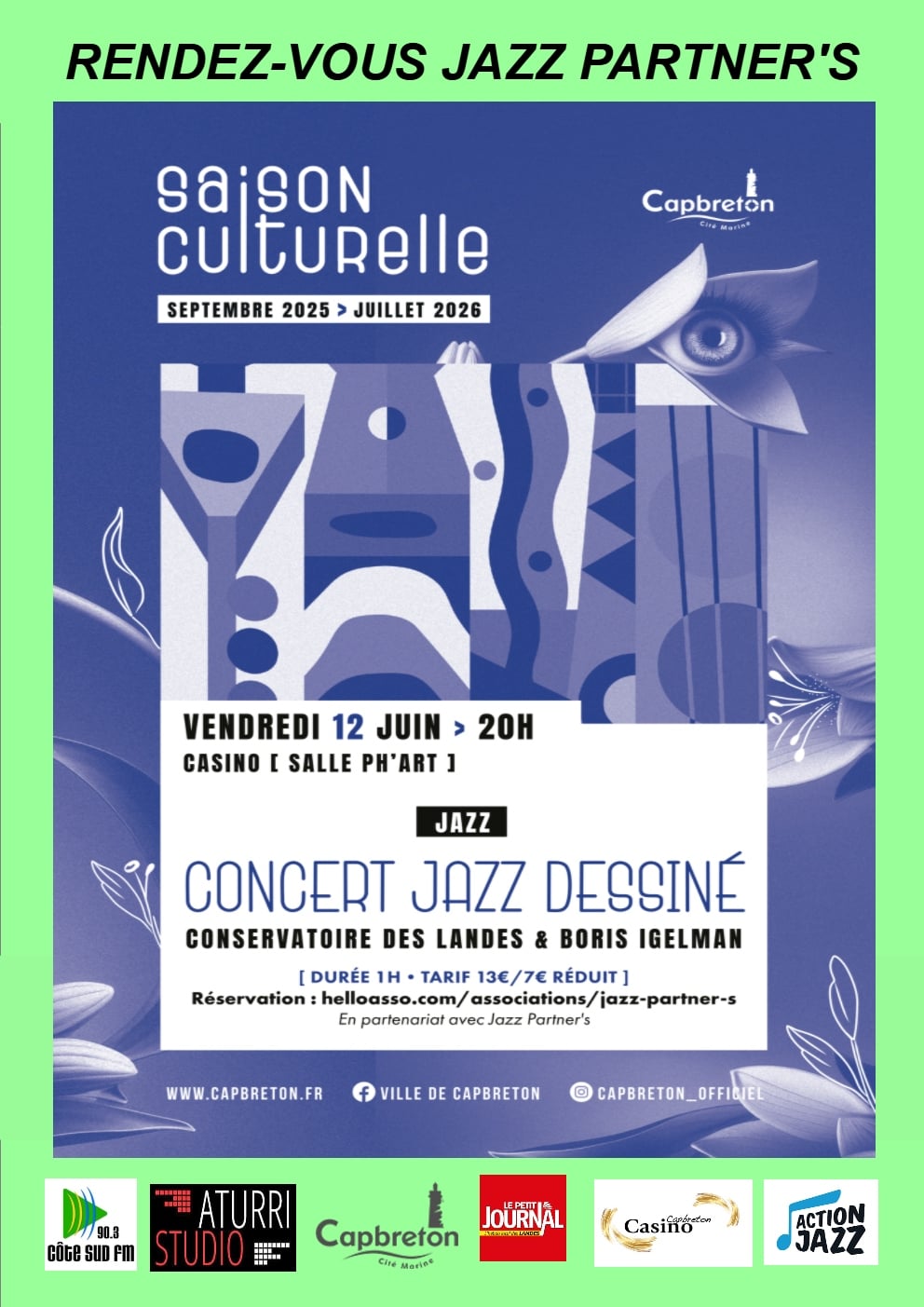 Concert Jazz Dessiné