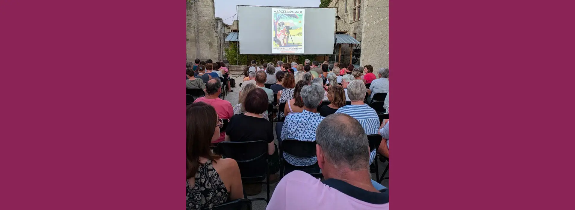 Ciné plein air à l'Hôtel de Sade