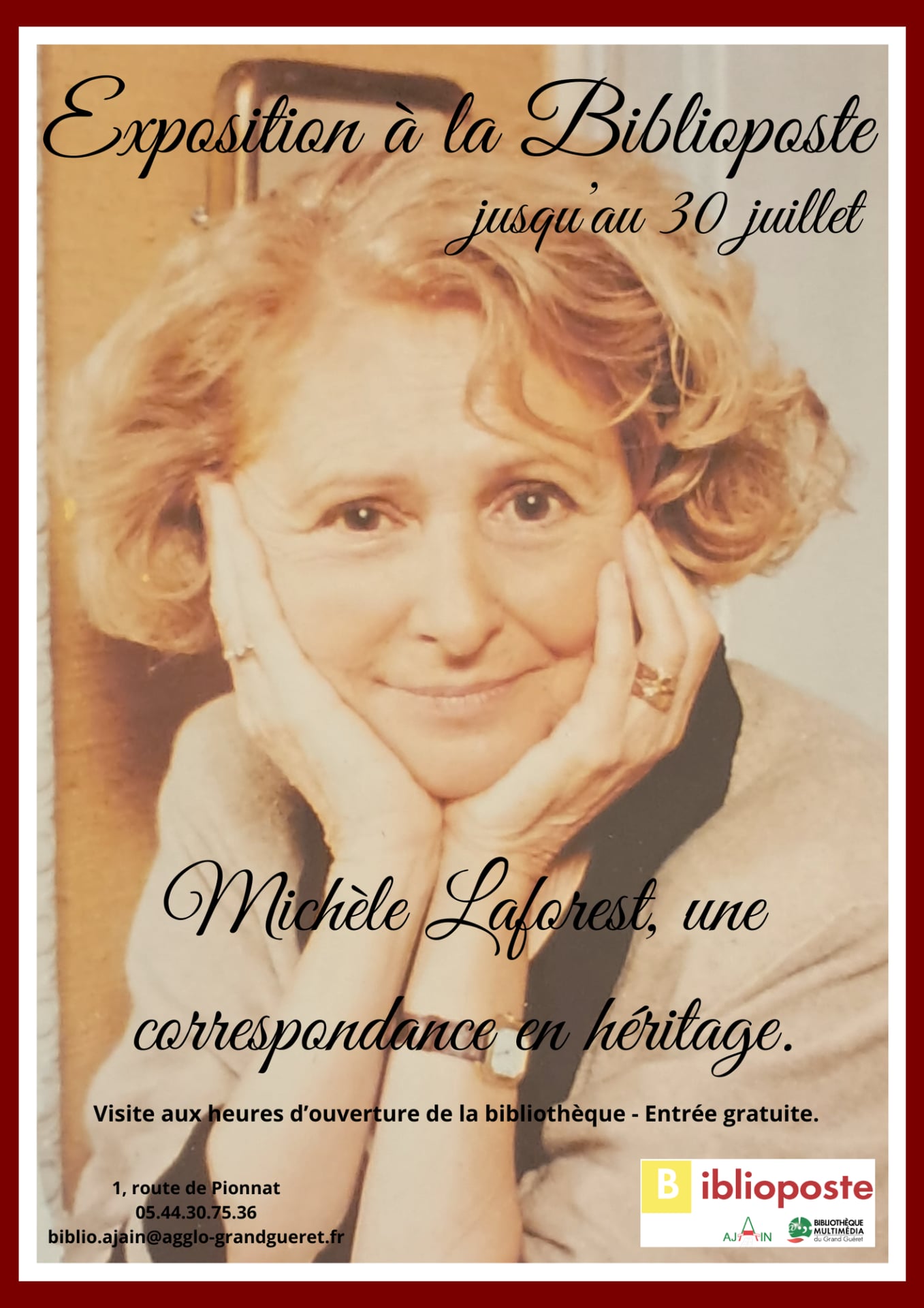 Exposition "Michèle Laforest, une correspondance en héritage"