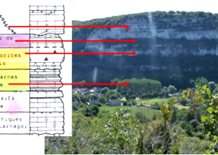 Balade géologique autour de Marcilhac-sur-Célé
