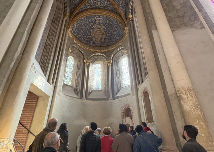 Visite guidée du chantier de restauration de l’abbatiale Saint-Michel