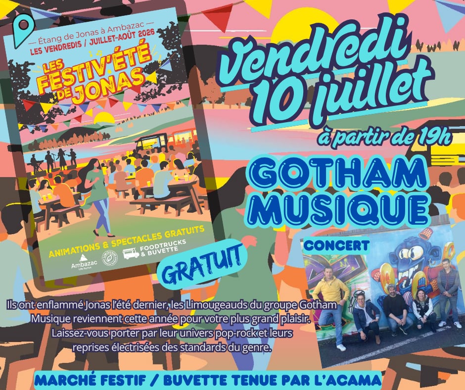 Les Festiv'Eté de Jonas : Gotham Musique