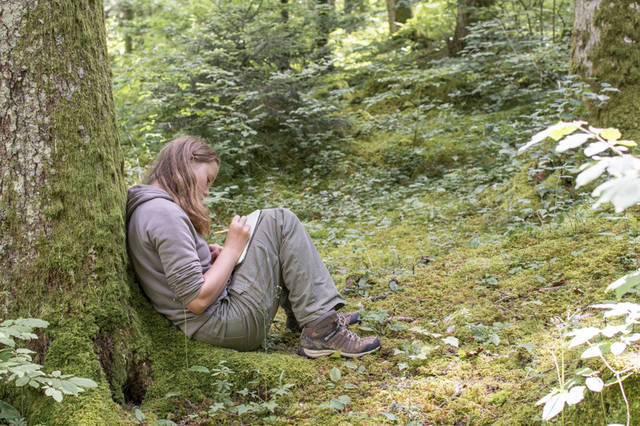 Écrire les sens au jardin : l'odorat