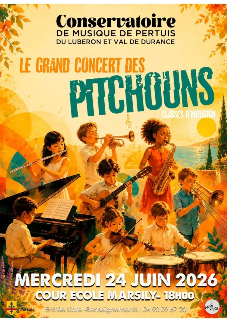 Le grand concert des pitchouns