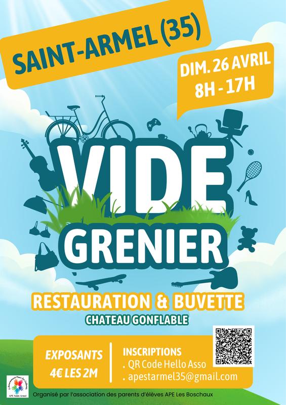 Vide Greniers de Saint Armel (35)