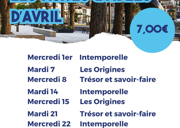 VISITES GUIDÉES D’AVRIL