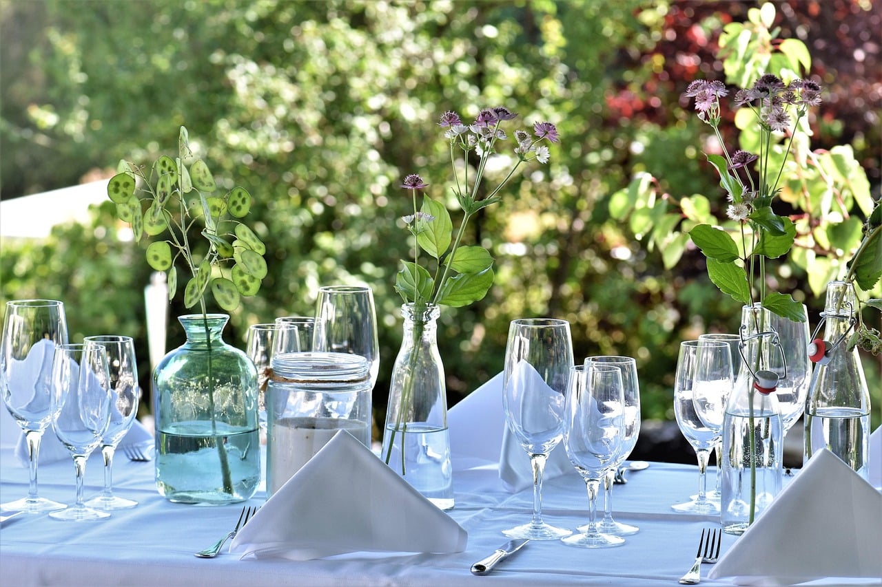 Repas au plan d'eau