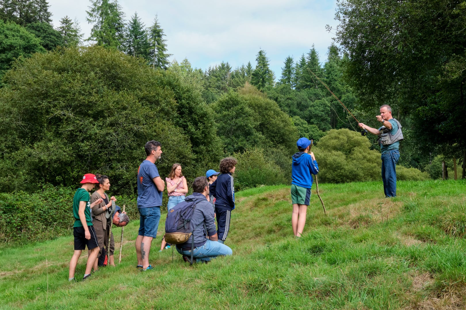 De la rivière à la pêche