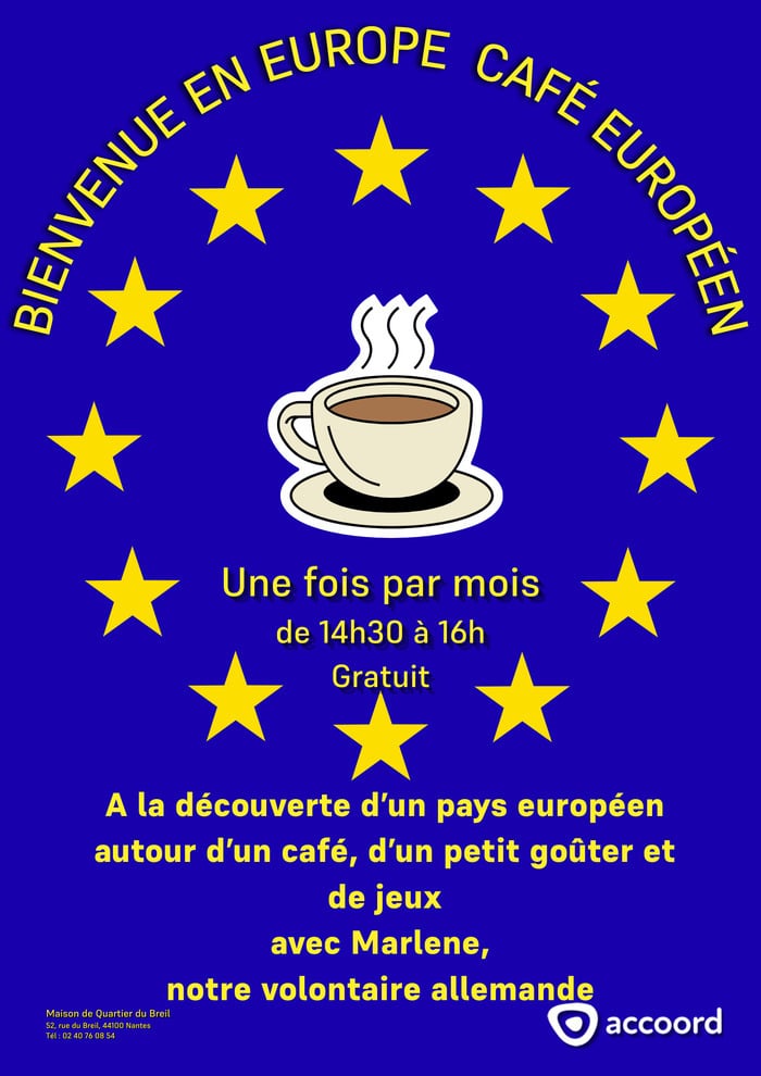 Bienvenue en Europe - Café européen