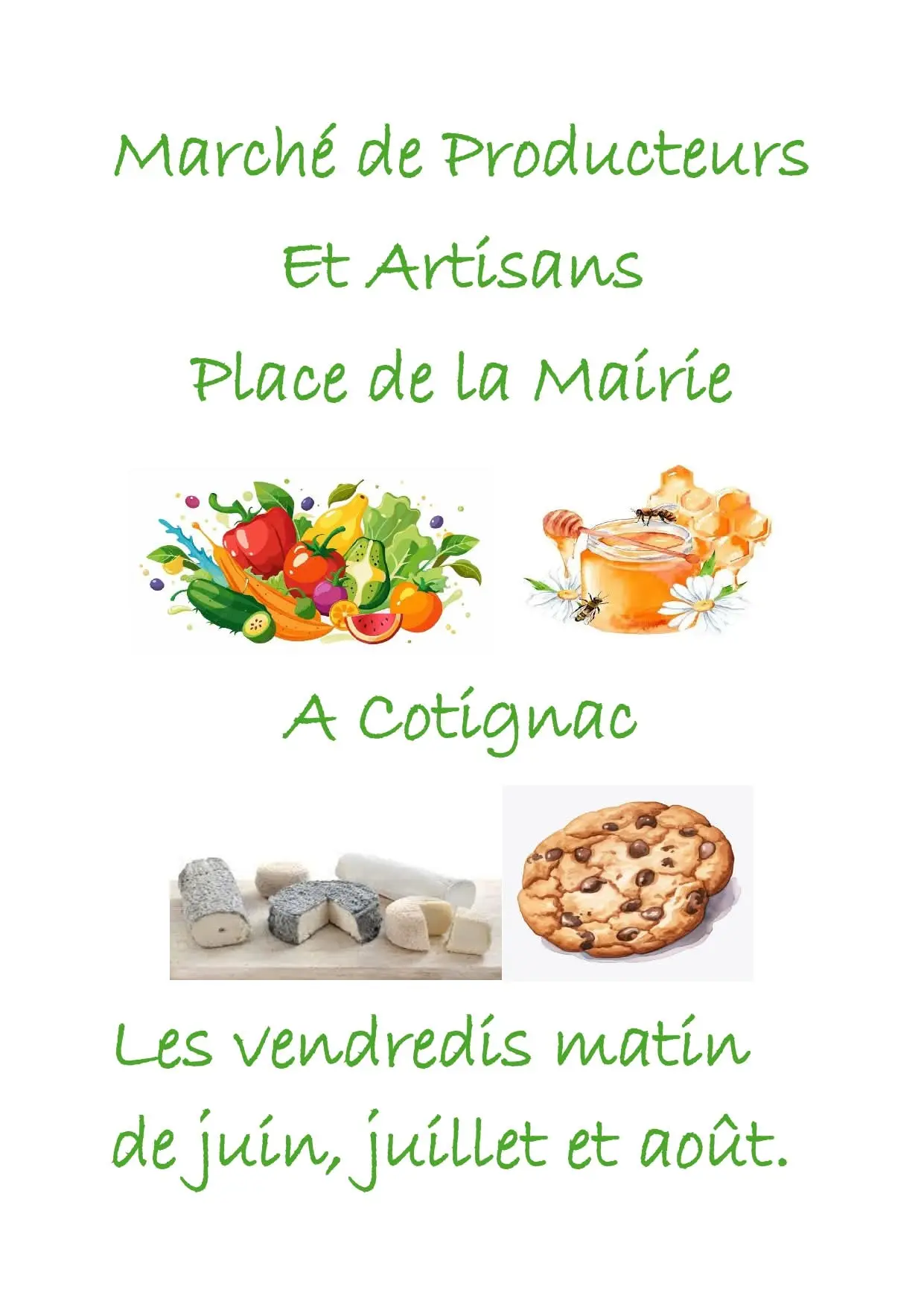 Marché de producteurs et artisans