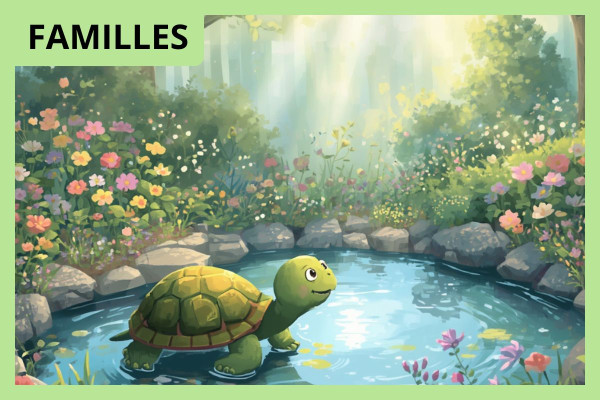 Parcours conté au Château Citran - Alice au pays des tortues fête l'été