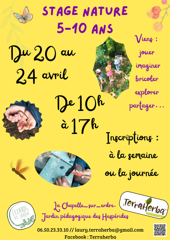Stage-atelier nature 5-10 ans