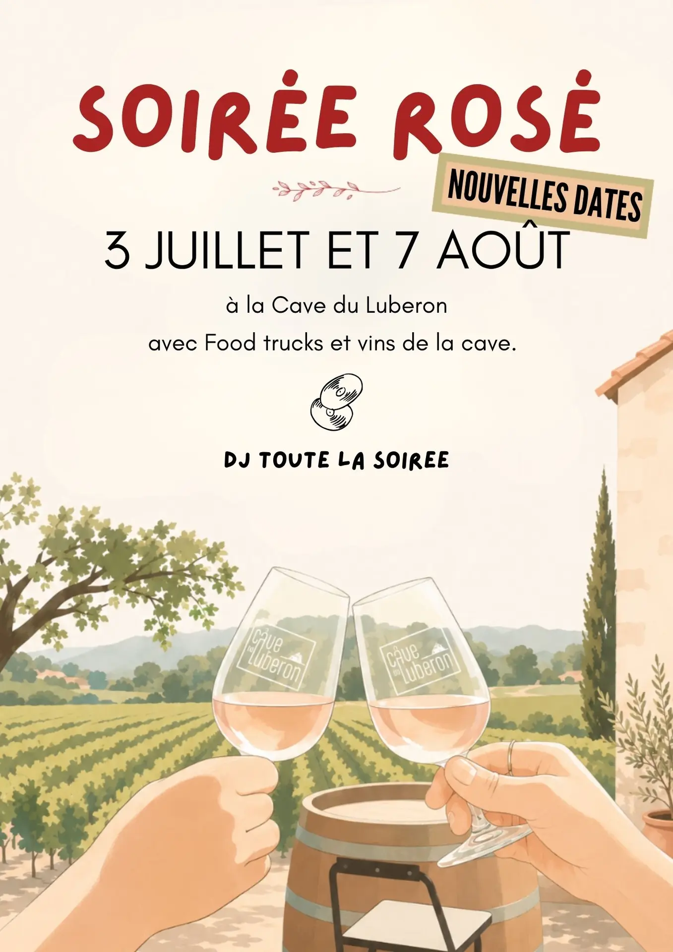 Soirée rosé