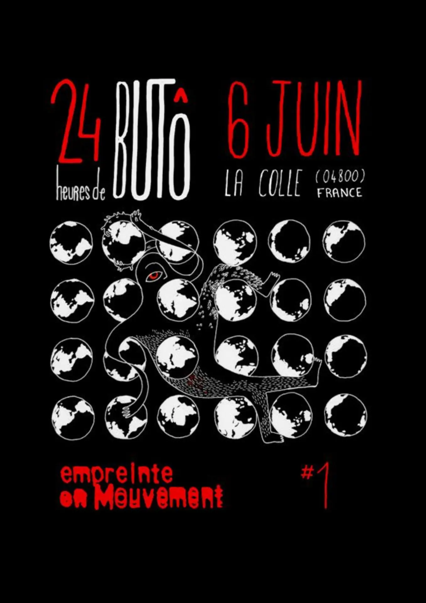 24 heures de danse  butô