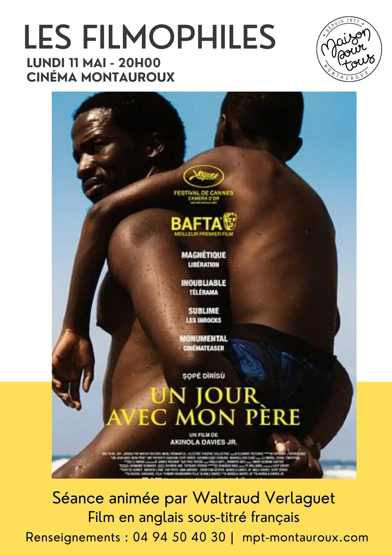 Cinéma - Un jour avec mon père - Les Filmophiles