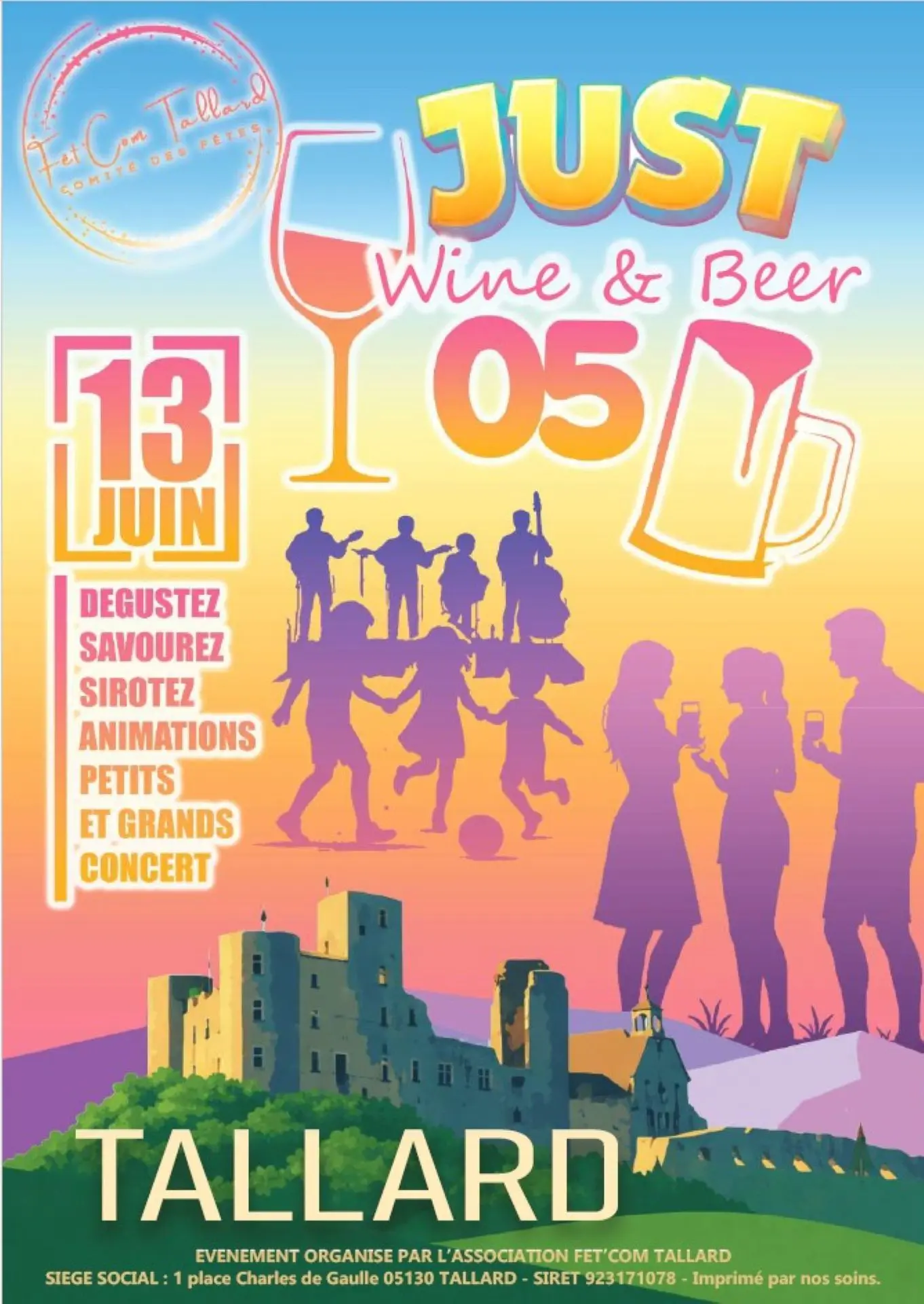 Just wine & beer