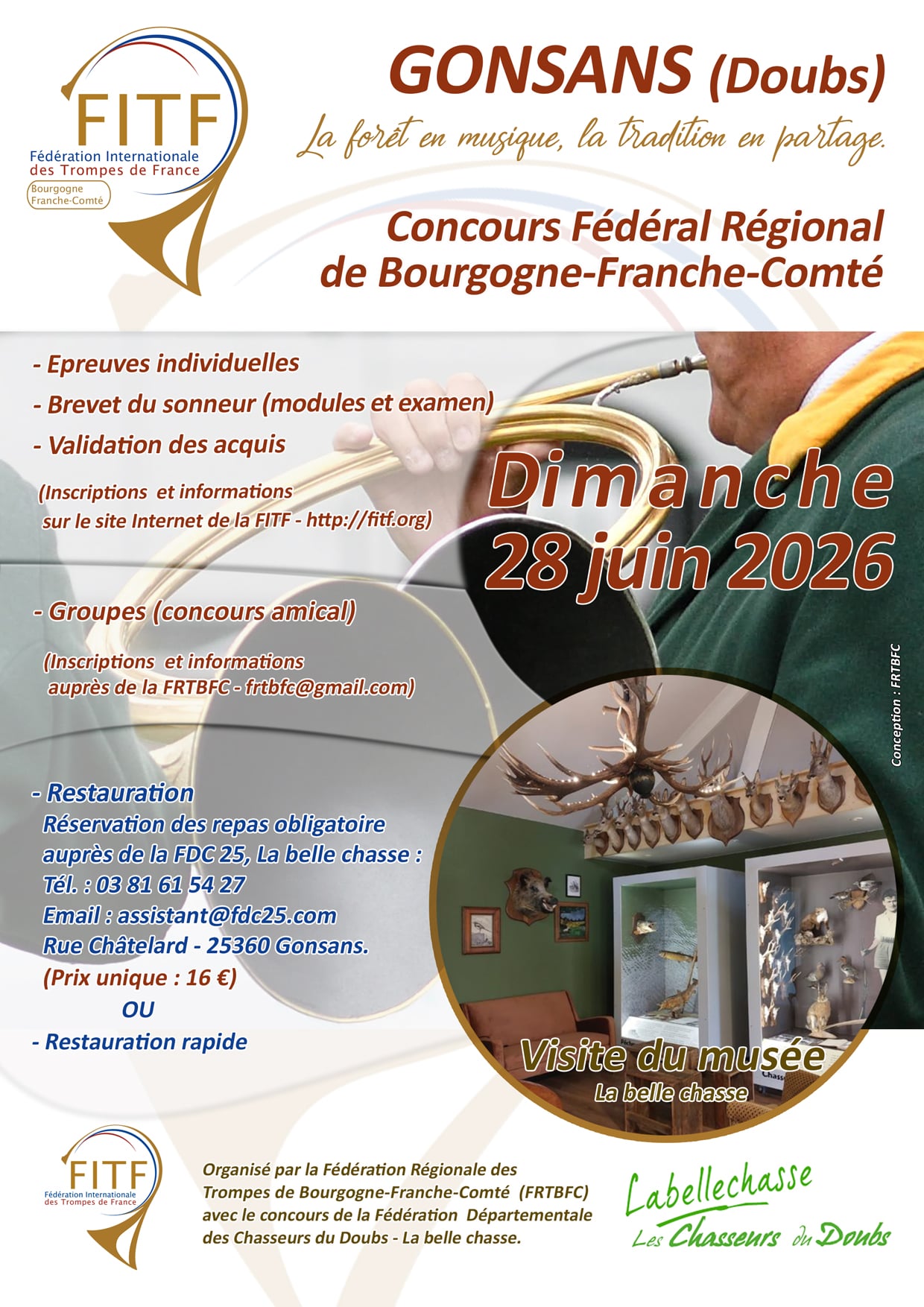Concours Fédéral Régional de Bourgogne Franche Comté