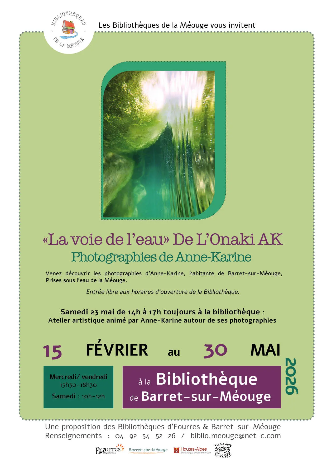 La voie de l'eau - Exposition