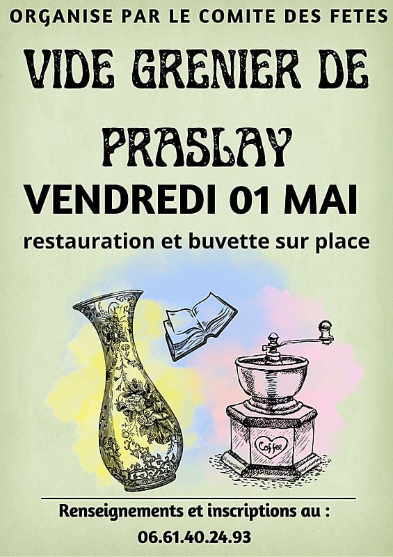 Vide-grenier de Praslay