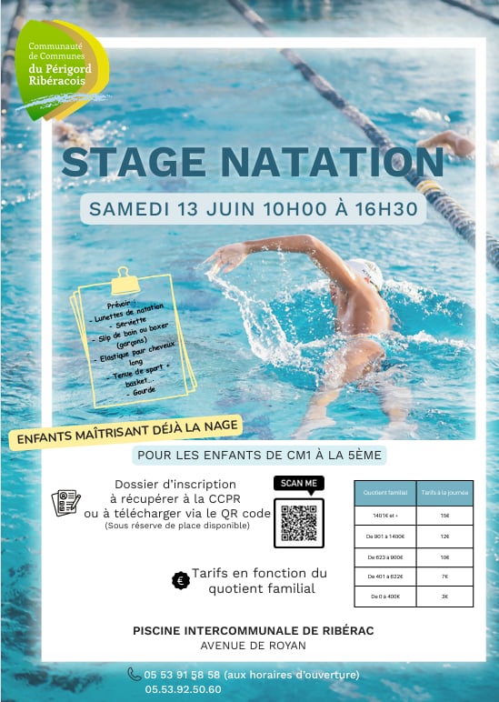 Stage de natation