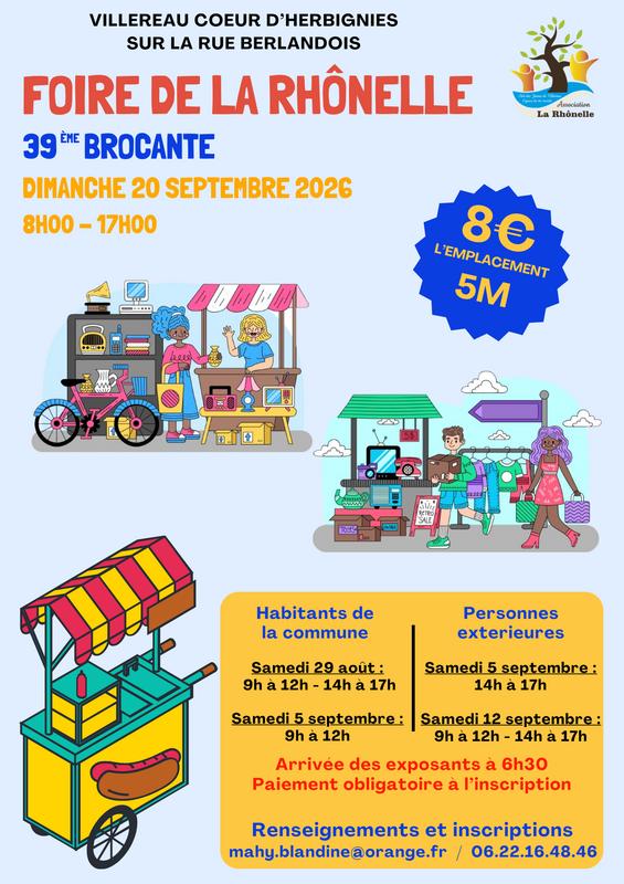 Foire de la rhônelle 2026