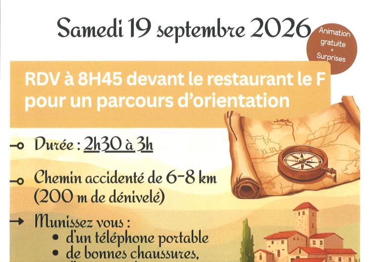 Parcours d’orientation – À la découverte des trésors de Fournès