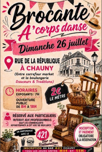 Brocante A'corps danse