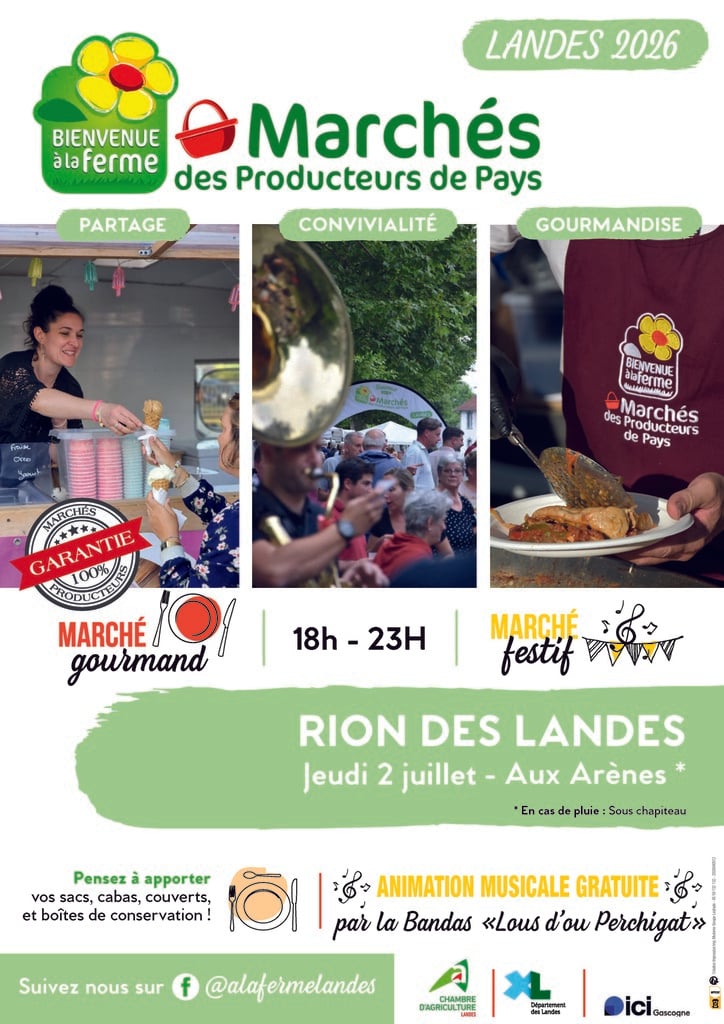 Marchés des Producteurs de Pays de Rion des Landes