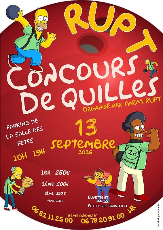 Concours de quilles - Rupt