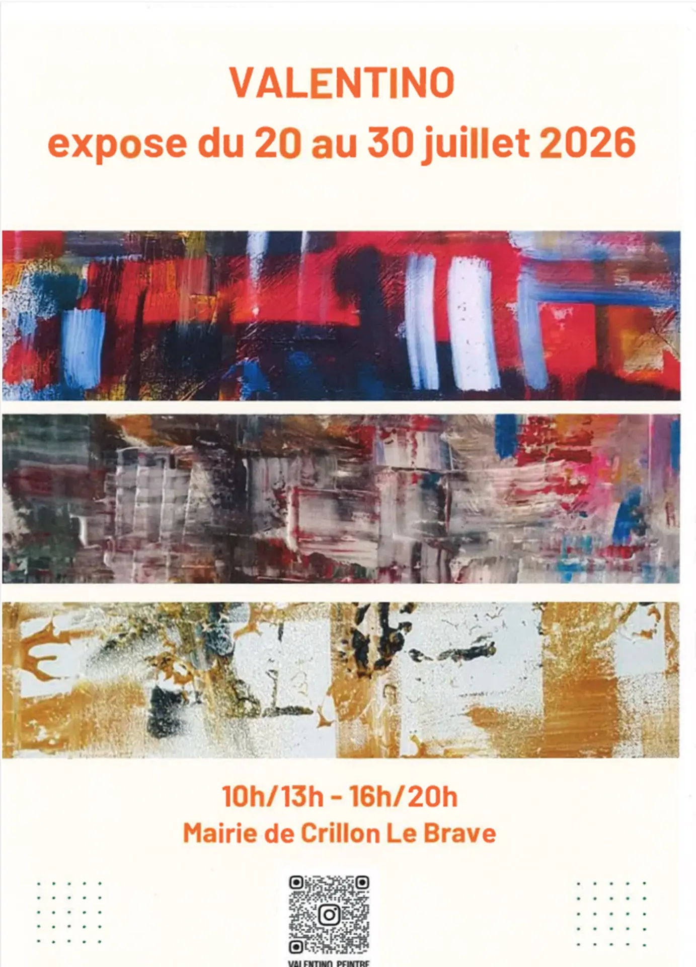 Exposition par Valentino