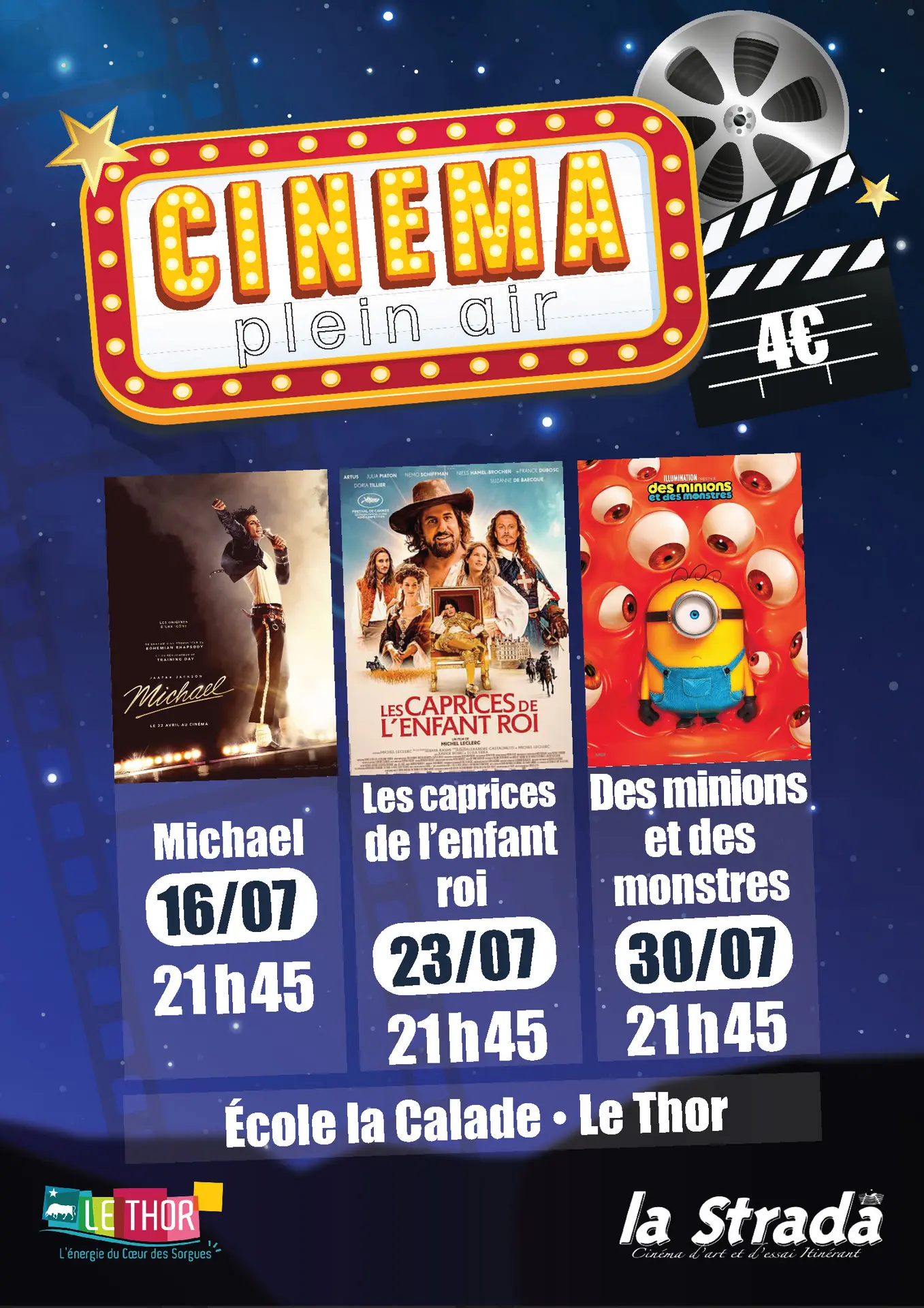 Cinéma en plein air "Michael"
