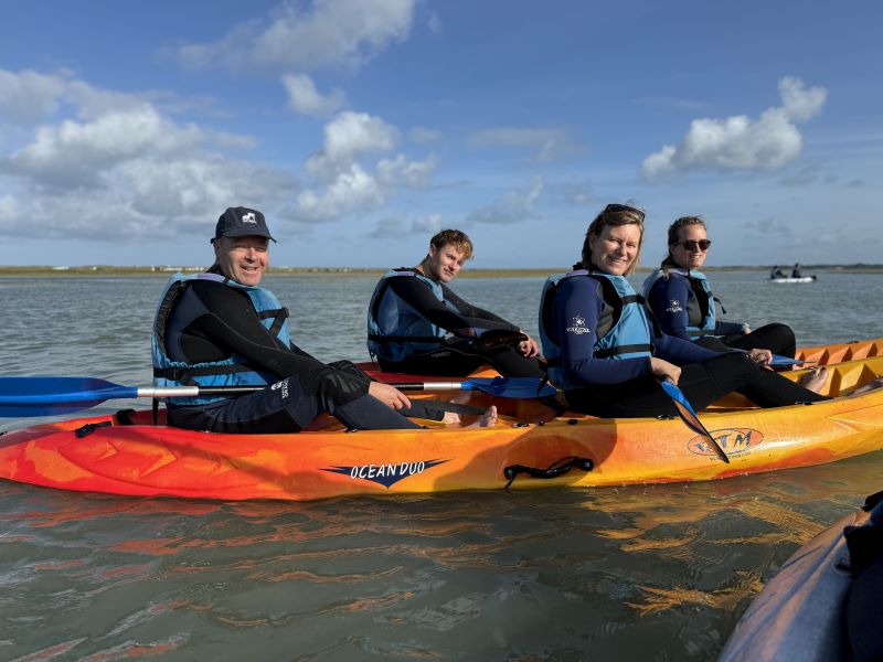 Expérience de Destination : Kayak dans le havre de la Vanlée