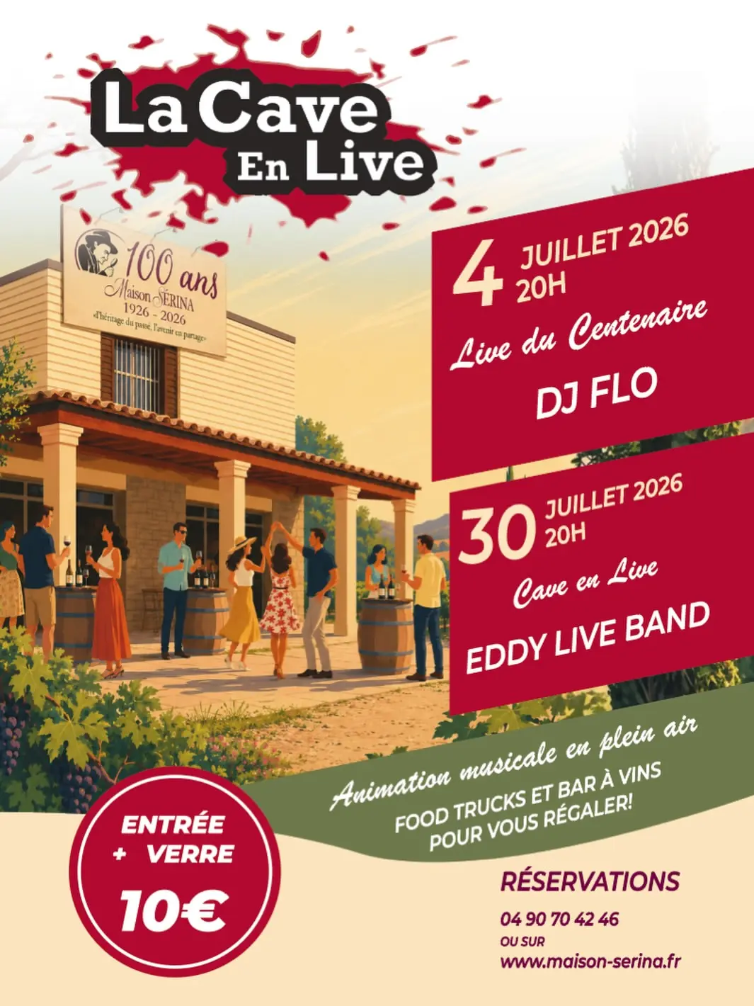 La Cave en Live