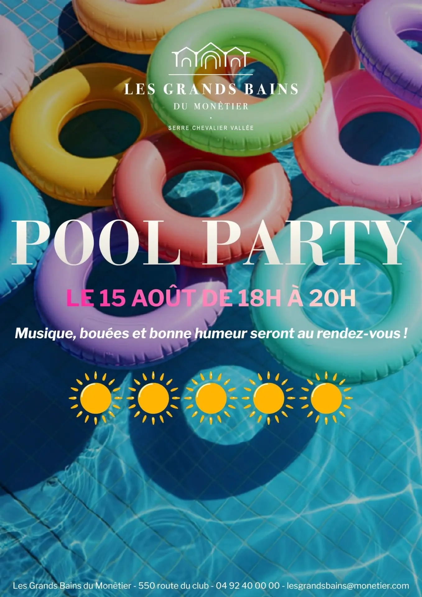 Pool Party aux Grands Bains