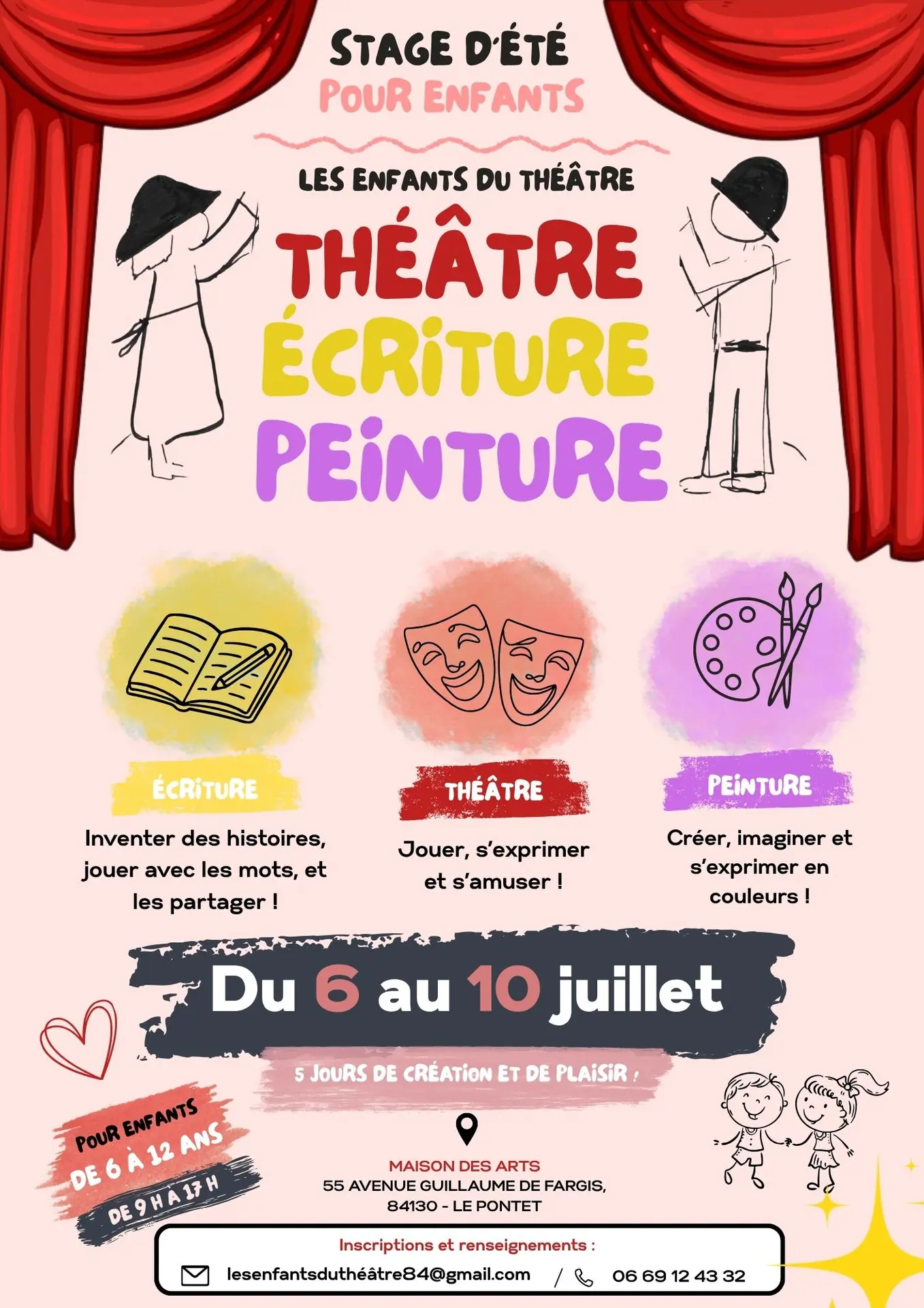 Stage d'été pour enfants