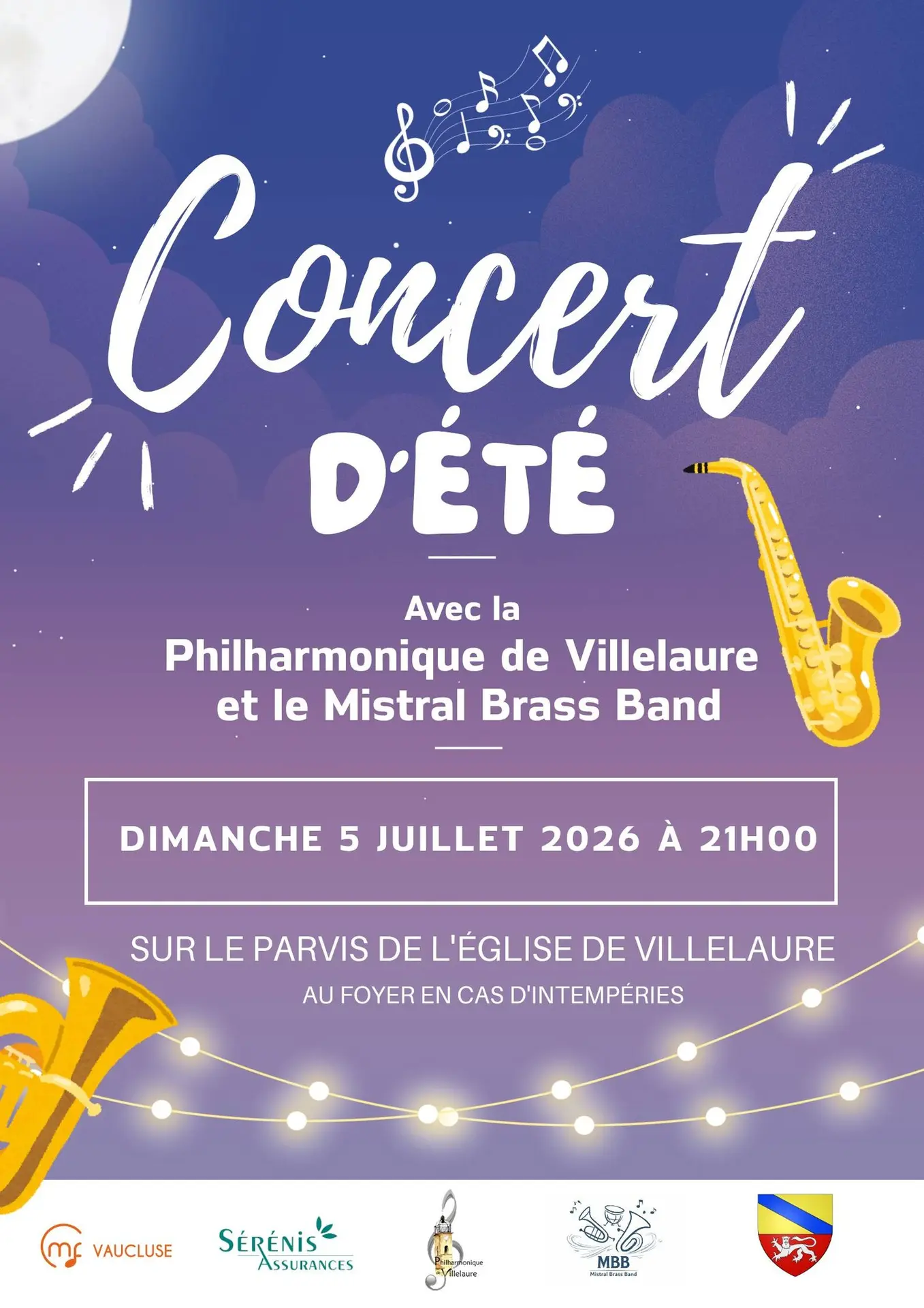 Concert d'étéb à Villelaure